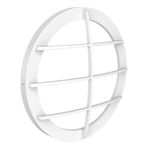 Bkr 14in FIELD-REPLACED Trim - Cage - Wht
