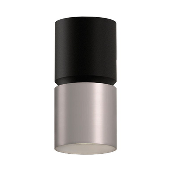 6in X 12inH 2-TONE Cylinder 1/24/30W 3CCT 120-277V DUAL-DIM BLACK/BN