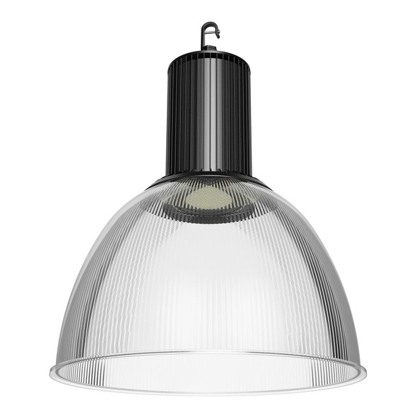 Round Reflector Low Bay 80/100/120W 3CCT Black
