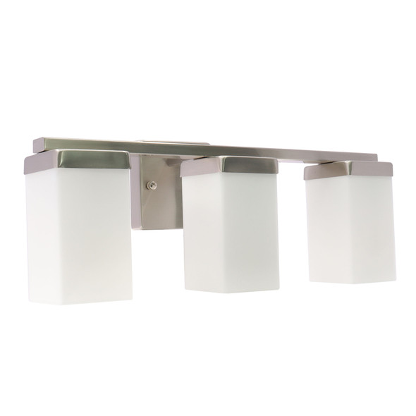Medium Base M Series Vanity Light 3-LAMP Bn