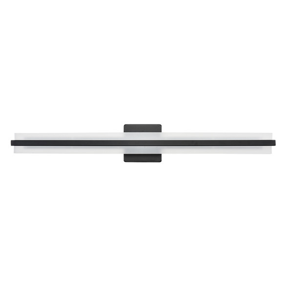 Troy LED Vanity, Matte Black, 32" Width, 24W, 2100 Lumens, 3000K|4000K|5000K