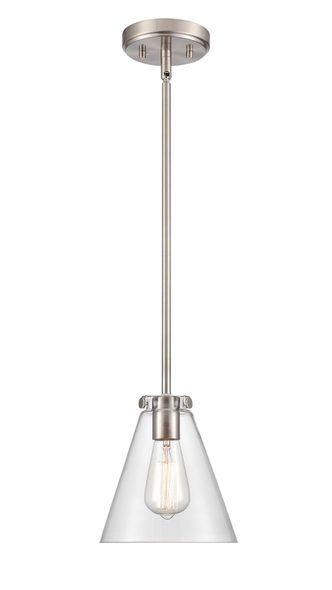 Aliza One Light Pendant, Brushed Nickel, 1-Light, Medium (E26) Base, 100W, 120V