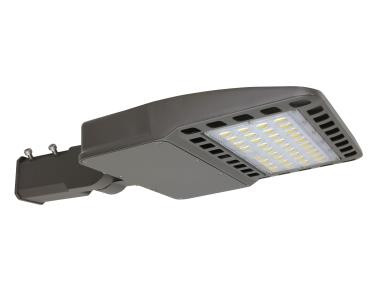 MaxLite ARE High Efficiency Area Fixture, 100W, 277-480V, Type III, 4000K, Bronze, Knuckle Slipfitter 2 3/8" OD, Controls Base