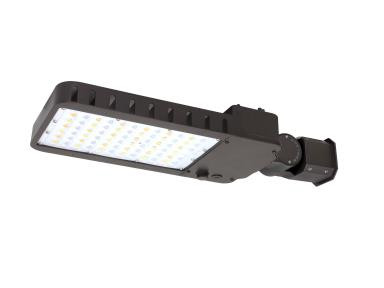 MaxLite AR Series Generation 2 LED Slim Area Light, 60W, 120-277V, Type III, 3000K|4000K|5000K, Bronze, Slipfitter, Controls Ready