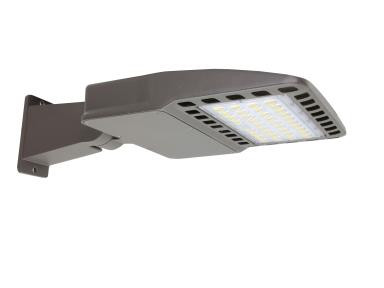 MaxLite ARE High Efficiency Area Fixture, 50W, 277-480V, Type III, 4000K, Bronze, Flexible Arm, Controls Base