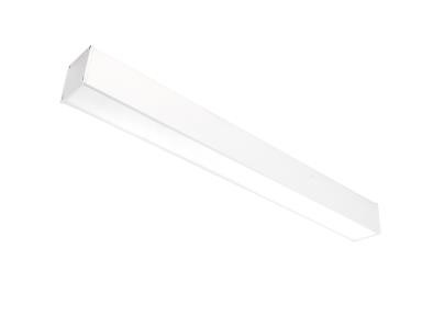 MaxLite L-Max Linear LED Luminaire, 2', 20W, 120-277V, Frosted Lens, 3500K