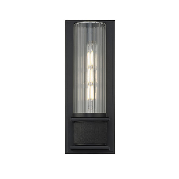 Millennium Lighting 28601 One Light Sconce, Matte Black, 1-Light, Medium E26 Base, 120V, 60W