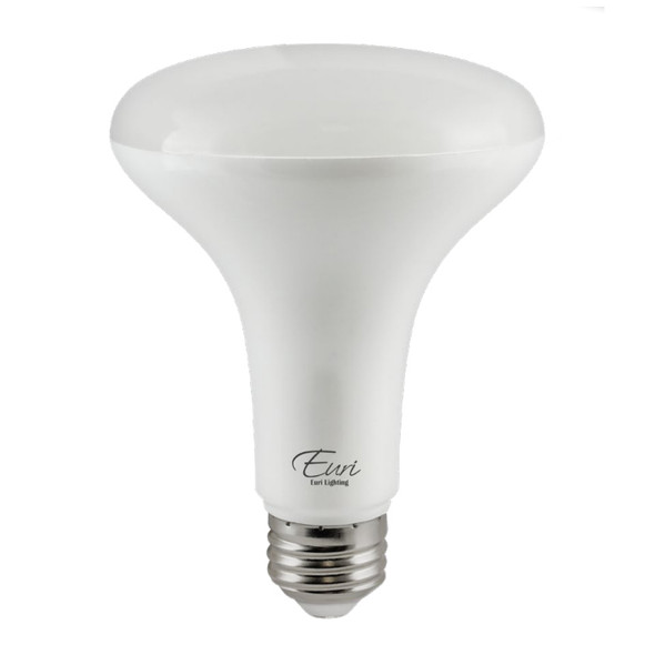 LED BR30 Lamp, 11W, 850lm, 5000K, 120V, E26, Dimmable, Damp Rated