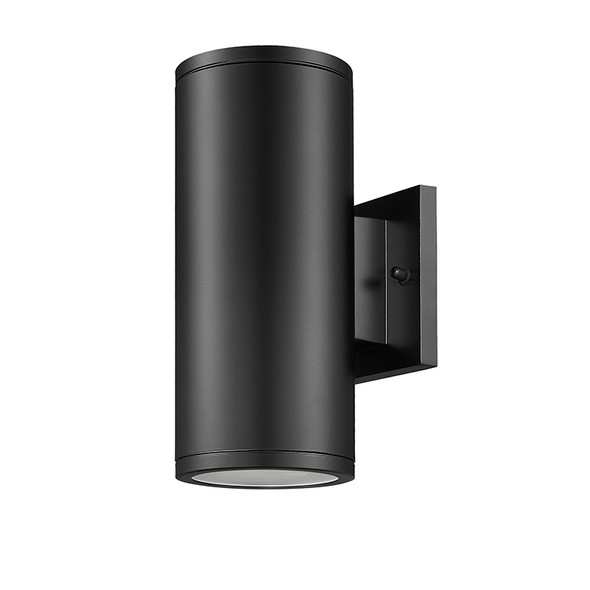 Vegas One Light Outdoor Wall Sconce, Powder Coated Black, 1-Light, Medium E26 Base, 120V, 60W