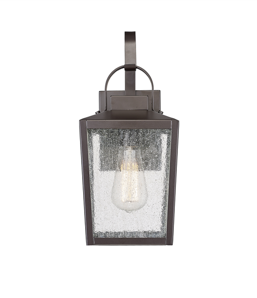 Devens One Light Outdoor Wall Sconce, Powder Coated Bronze, 1-Light, Medium (E26), 120V, 60W