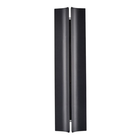 LED One Light Outdoor Sconce, Powder Coated Black, 12W, 3000K, 500lm