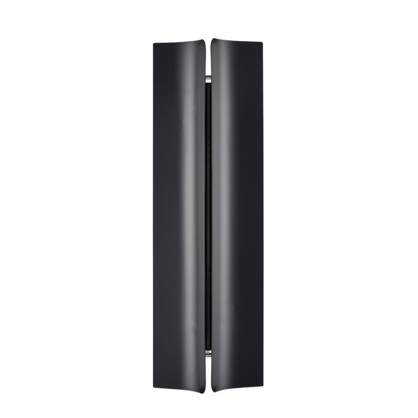 LED One Light Outdoor Sconce, Powder Coated Black, 3000K, 8W, 450 Lumens