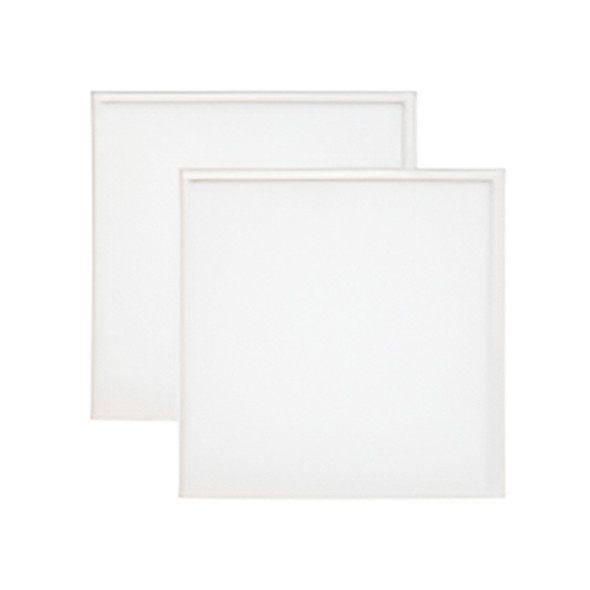 Euri Lighting 2x2 LED Backlit Panel Light Gen 3, 20W/25W/30W/35W/40W Selectable, 3000K/3500K/4000K/5000K/6000K CCT Selectable, 120-277V, 0-10V Dimming, 2-Pack