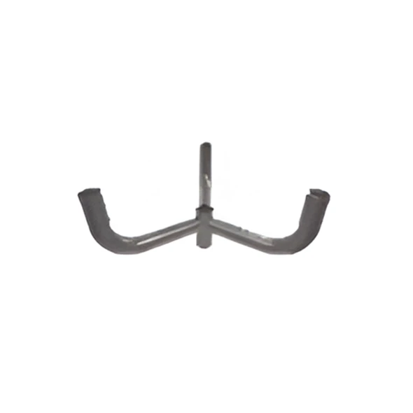 Euri Lighting Triple Spoke Vertical Bracket Tenon Adaptor, 120°, Fits 2-3/8" O.D. Tenon, Steel