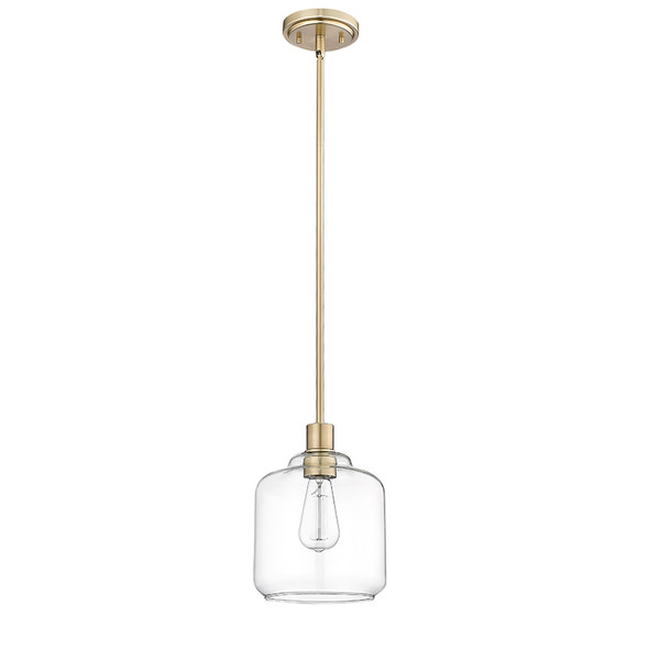 Asheville One Light Pendant, Modern Gold, 1-Light, Medium (E26) Base, 120V, 60W