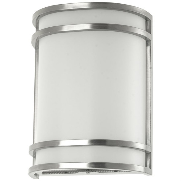 Sunlite LED Half Cylinder Wall Fixture, 12W/15W/23W, 850/1150/1650 lumens, 30K/40K/50K CCT selectable, 120V, Brushed Nickel, Phase Dimming
