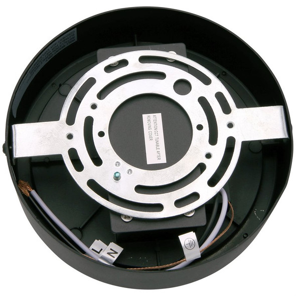 LED Round Modern Outdoor Light Fixture, 12W, 850 lumens, 3000K/4000K/5000K selectable, 90+ CRI, ETL Listed, Black