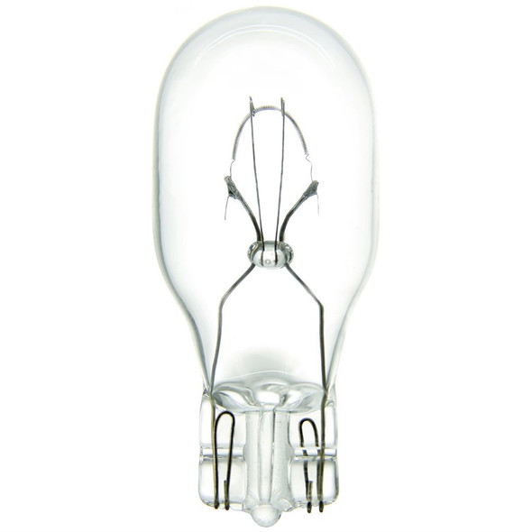 Sunlite 909 Miniature T5 Bulb, 4W, 6V, 2800K, Clear, Miniature Wedge Base (W2.1x9.5d), Pack of 10