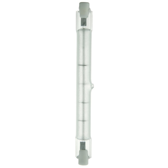 Sunlite FHM Quartz Halogen T3 Lamp, 1000W, 120V, 3200K, Frost, R7s Recessed Single Contact