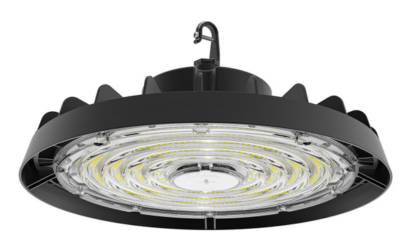 ESL Vision HaloFlex Series Round High Bay, 200W/240W/300W, 3500K/4000K/5000K, Black, 90D