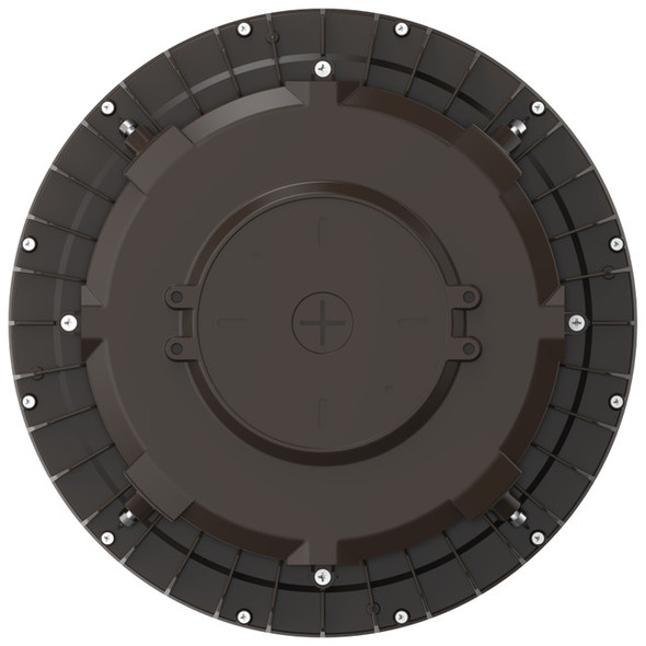 ESL Round Canopy Light, Round, 25W/40W/55W, 3000K/4000K/5000K, Bronze