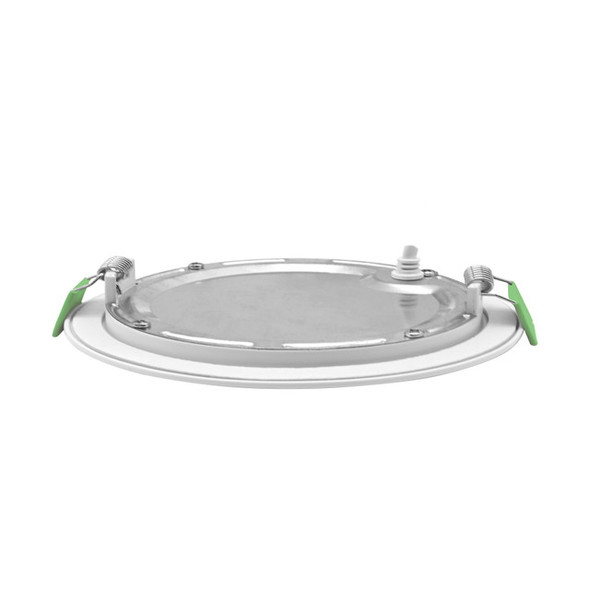 ESL Vision LED Slim Downlight, Wafer Series, Round 4", 9W, 5CCT Selectable 2700K/3000K/3500K/4000K/5000K, White Finish