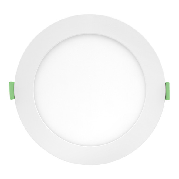 ESL Vision LED Slim Downlight, Wafer Series, 6", 12W, 5CCT 2700K/3000K/3500K/4000K/5000K, White Finish, 120V