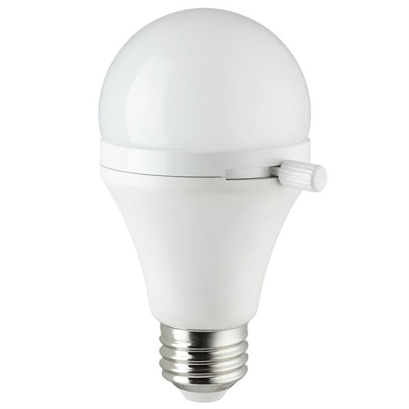 Sunlite LED A Lamp, A19, 7W, E26 Medium Base, 4000K, 110-240V, 550 Lumens, Non-Dimming