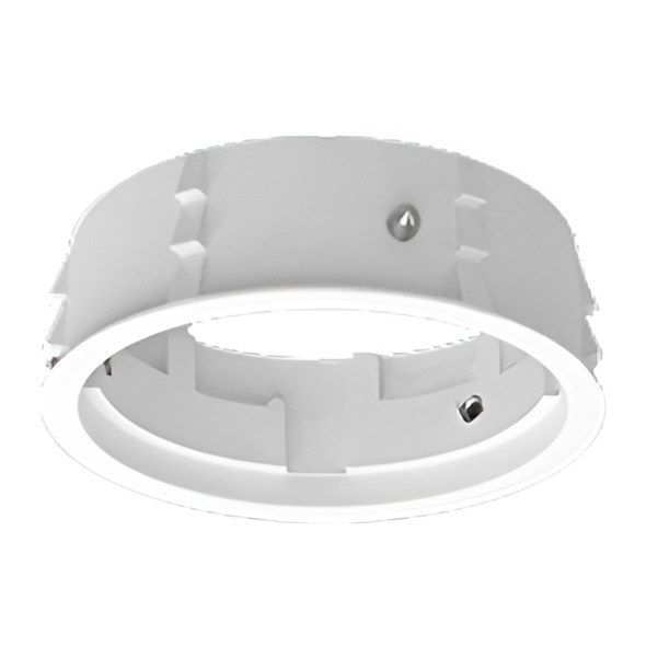 2" Round Trimless Wood Ceiling Installation Adder, White|Black, for LED-2-S15W-T and LED-2-S11W-T