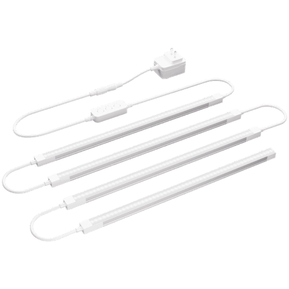 Under Cabinet LED Bars Kit, 4 Pieces, 12", 5CCT, Non-Dimming