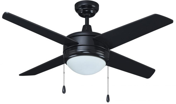 Europa II Ceiling Fan, 4-Blade, 44" Sweep, E26 Socket Base, LED Light Kit Included, 120V