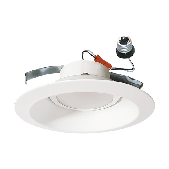 8763 4" LED Recessed Reflector Trim, 90 CRI, 3000K/4000K