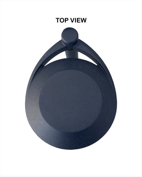 Cyber Tech Lighting LED 12V Wired Pathway Light, Round Disk, 2W, 100lm, 3000K|4000K|5000K, Black