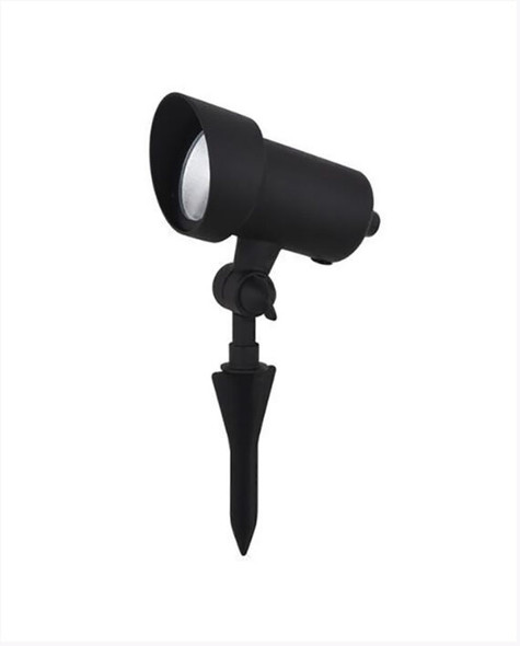 LED 12V Wired Landscape Flood Light, 6W, 12V, Black, CCT Selectable 3000K/4000K/5000K