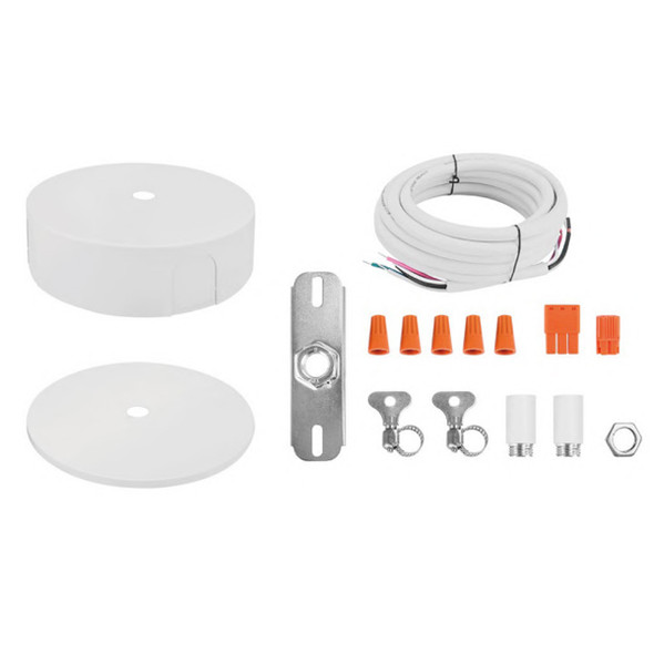Lum-Tech LTMACD01 6" Cord Pendant Mount Kit, 7' Cord