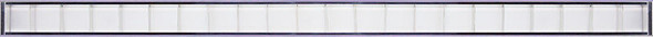 SCX Series 4FT Linear Light, 40W, Multi-CCT (Selectable Switch Inside Fixture), 0-10V Dimming, Polished Aluminum Louver Lens, Various Mounting Options