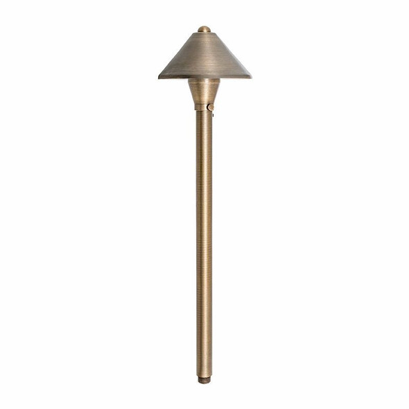 23-Inch LED 3W Area Lights - Solid Brass Finish image 2