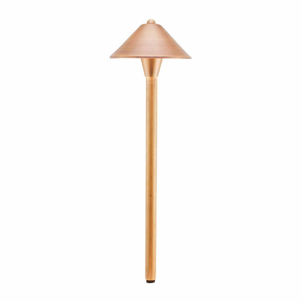 Westgate Manufacturing LA-117-CR, Landscape Lighting LED Area Light, Solid Copper, Natural Finish