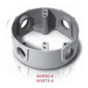 4-Inch Round Weatherproof Extension Box image 2
