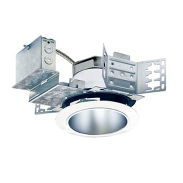 4", Non-IC, Architectural Frame-in Kit Downlight with Interchangeable Reflector Trims - UZTD Driver