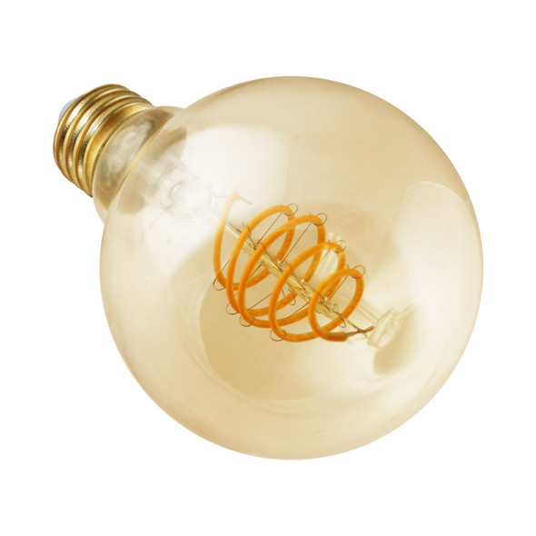 4.5 Watt VG25 Amber Glass G25 LED Bulb