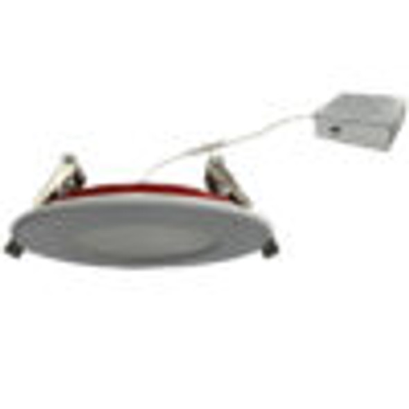 4" Round Fire Rated Ultra Slim Recessed LED, 5CCT, 9W, 90+ CRI, Triac Dimmable, Wet Location