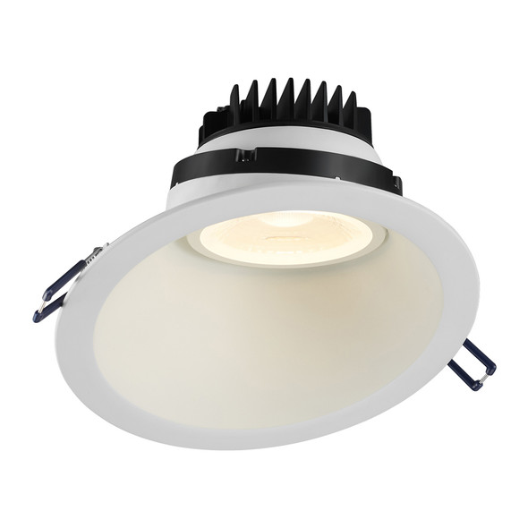 6" Sloped Round Regressed Gimbal LED, 15W, 5CCT