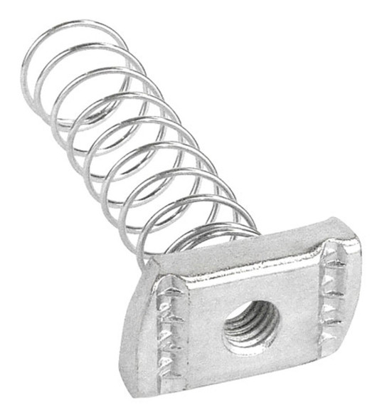 Long Spring Nut, 1/4-20 Rod