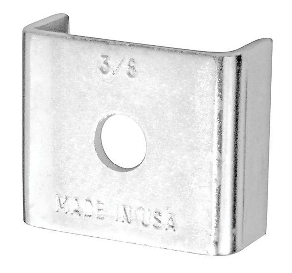 Strut Washer - 'U/Saddle' Style, 3/8 inch