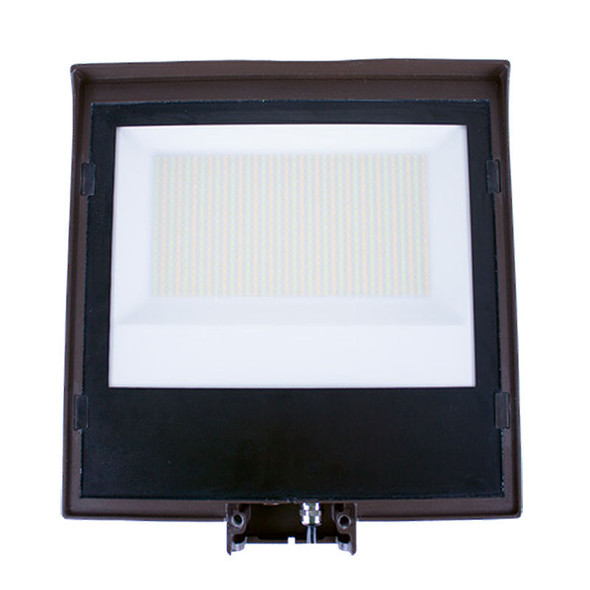 Builder Series Flood/Area Lights, Photocell Type 3 Lens, Photocell Disconnect Switch, Medium Distribution, 50W/80W/100W, 3000K/4000K/5000K, Knuckle Mount, Black