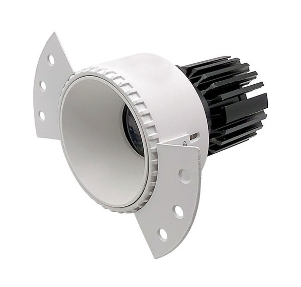 4" LED Architectural Trimless Round Recessed Lights, 10W, Multi Color Temperature