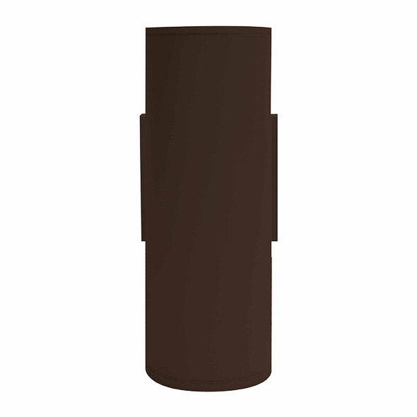 2" CCT Adjustable LED Outdoor Cylinder Up/Down Light, IP65, 12W, 800lm, 3000K/4000K/5000K, 120V, Antique Bronze