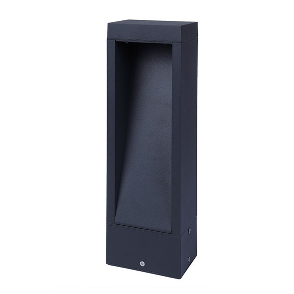 Rectangular Path-Light Bollard, Multi CCT, 10W, Black and Bronze Finish