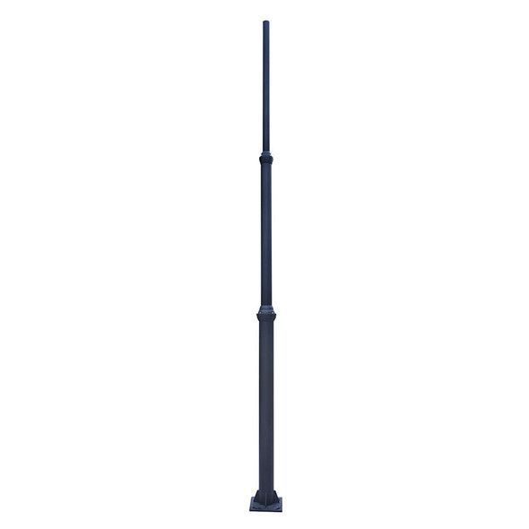 120In Decorative Pole D1 Series, 3Pc, 2.36In Tenon 120In Decorative Pole D1 Series, 3Pc, 2.36In Tenon